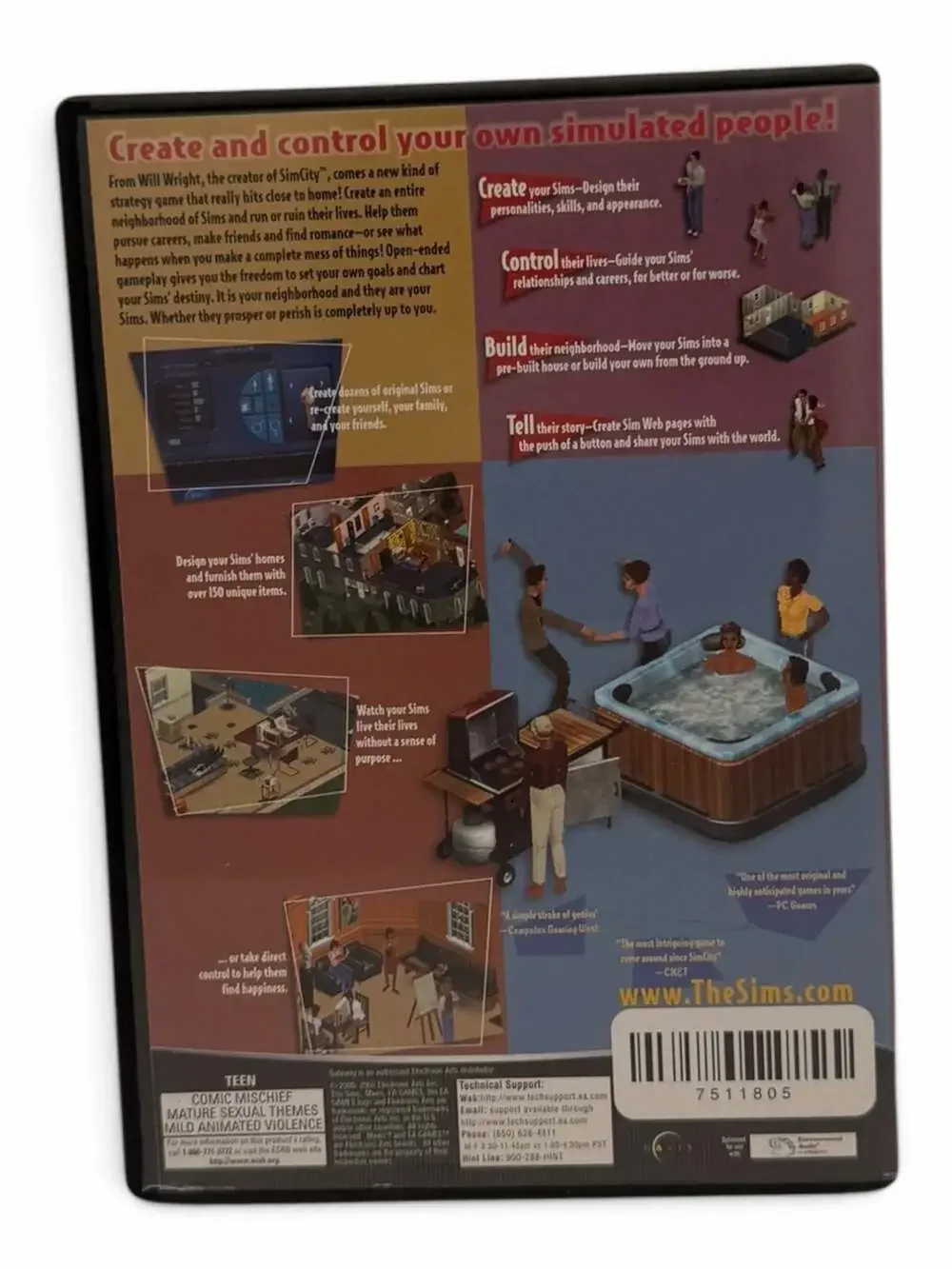 The Sims PC CD-ROM Game (2000)